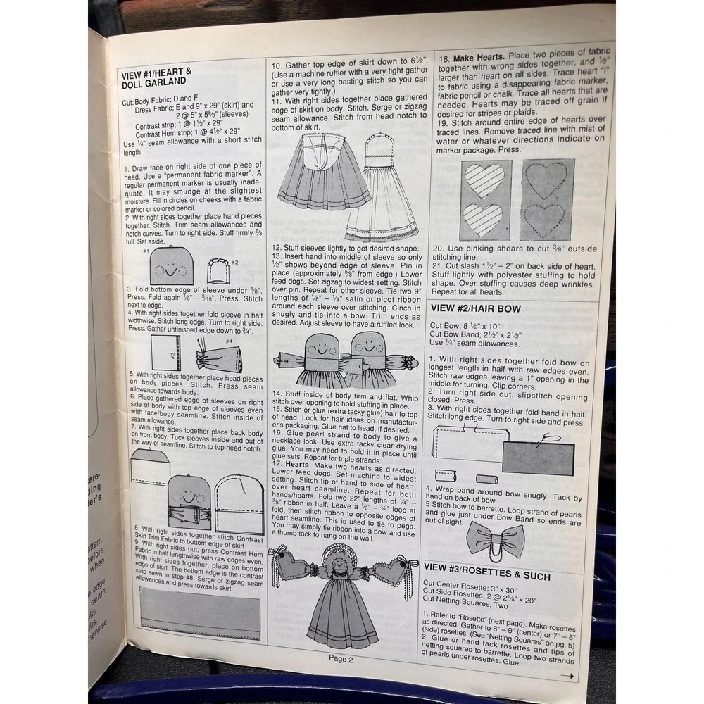 Romantic Decor and Gifts #335‎ Pattern Book, Sewing Crafting and More